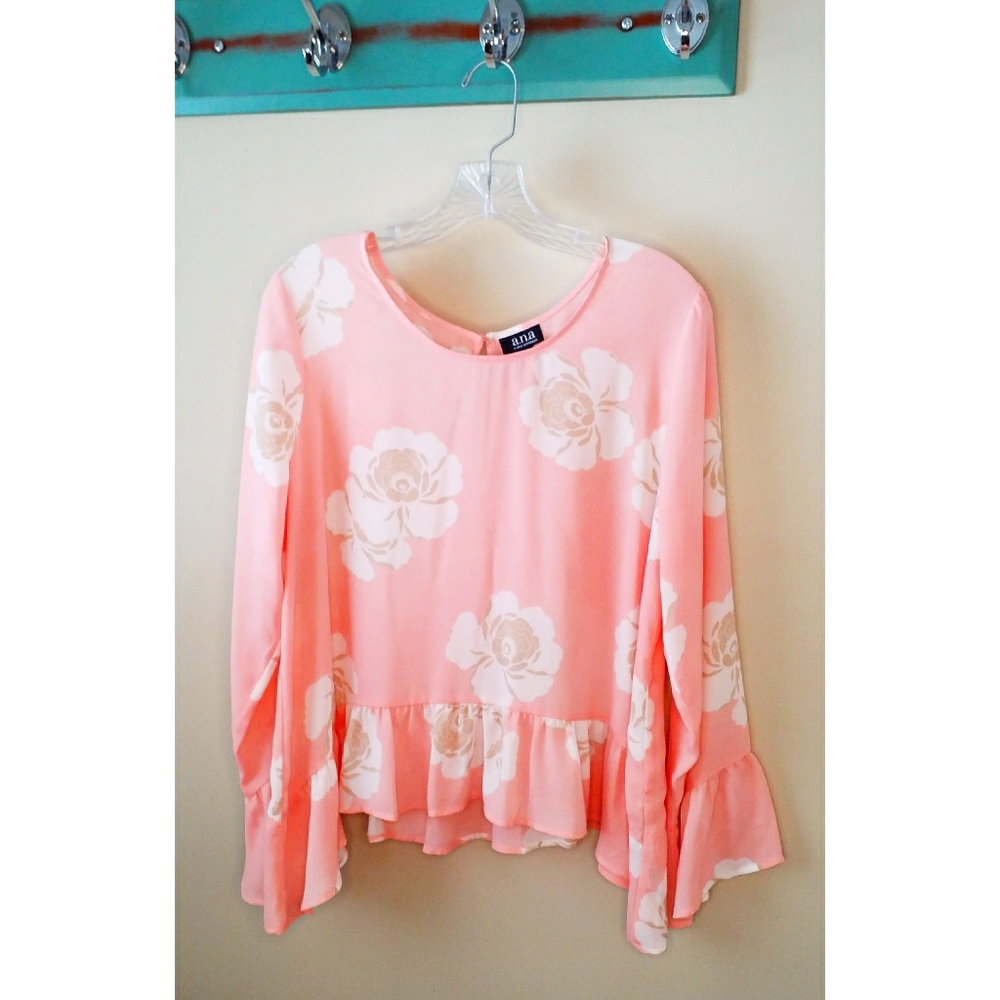Delicate pink blouse by A.N.A size L